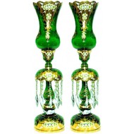 شمعدان لاله ای سبز
