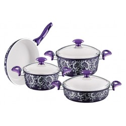 سرویس قابلمه گرانیتک فالز بنفش G5