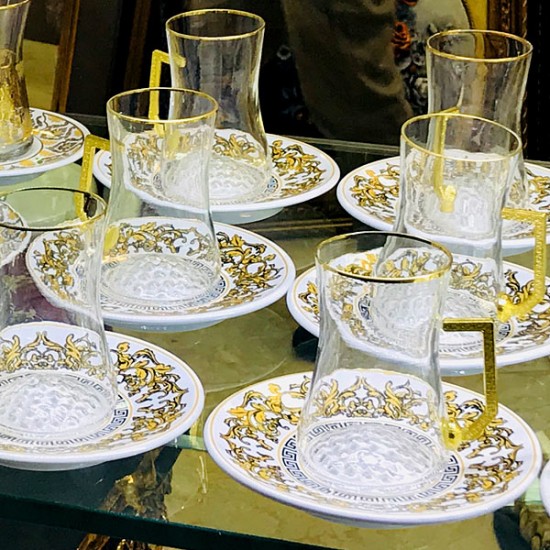 استکان کمر باریک ترک زی استکان کمر باریک ترک زی