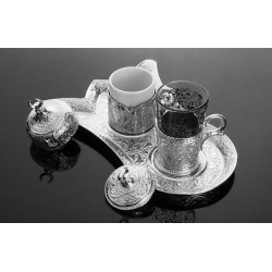 چای و قهوه خوری پیوتر نقره ای s40 چای و قهوه خوری پیوتر نقره ای s40