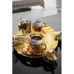 قهوه خوری پیوتر طلایی s41