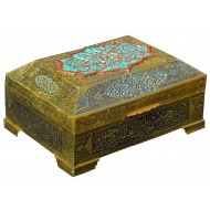 جعبه قرآن فیروزه کوب 026 جعبه قرآن فیروزه کوب 026