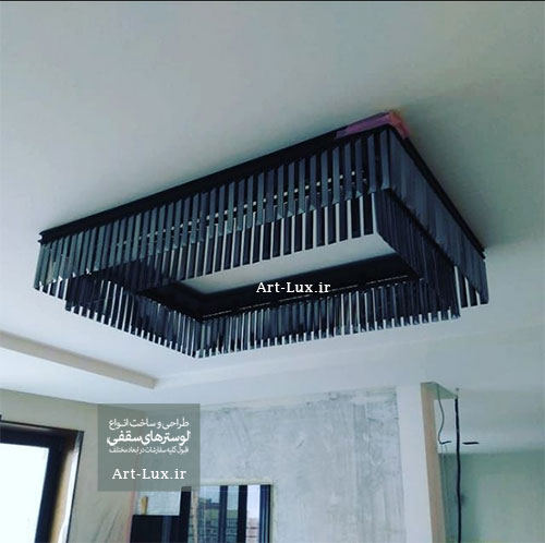 لوستر رینگی مستطیلی سقفی