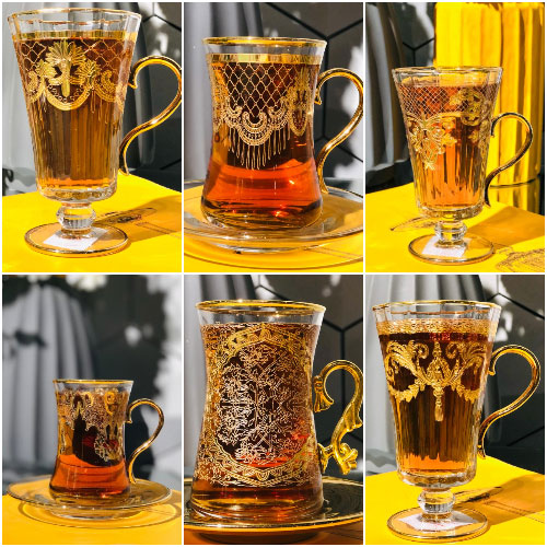 خرید استکان نعلبکی ترکیه ای