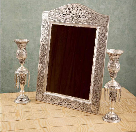 اینه شمعدان نقره تهران