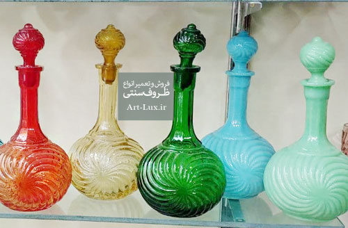 شیشه دوغ خوری سنتی