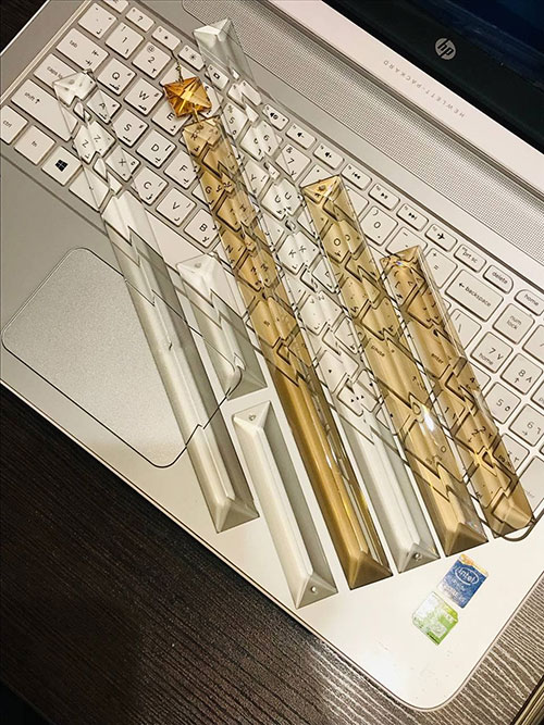 کریستال کاردی سفید بلند