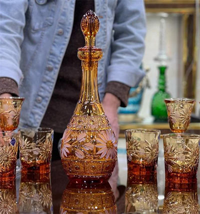 لیوان کریستالی