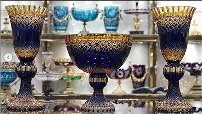 خرید کریستال سرمه ای