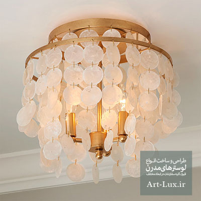 خرید لوستر پولکی