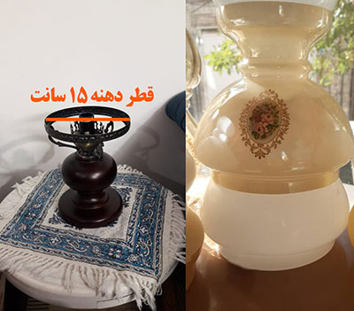 حباب قالپاقی سایز 15 سانت