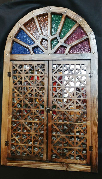 پنجره مشبک تزیینی