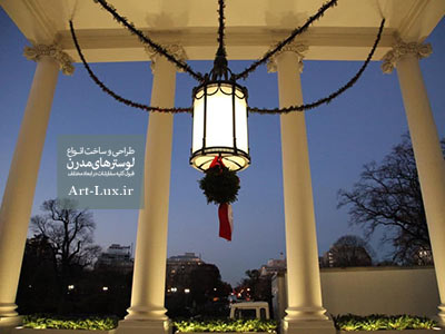 لوستر ورودی ساختمان