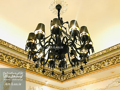 لوسترهاي باكارا مشکی