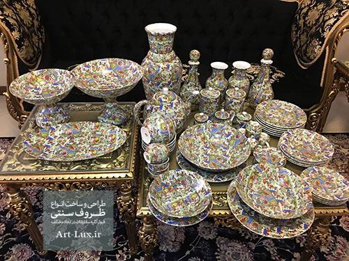 خرید سرویس طرح مرغی چینی