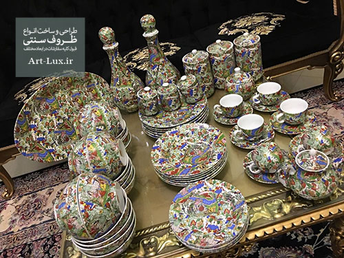 فروش سرویس چینی طرح مرغی