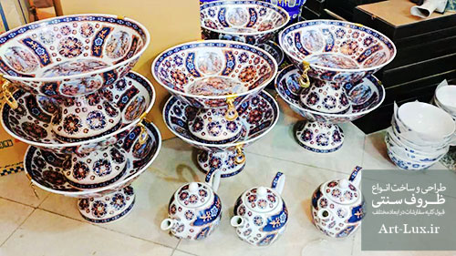 سرویس چینی طرح روم باستان