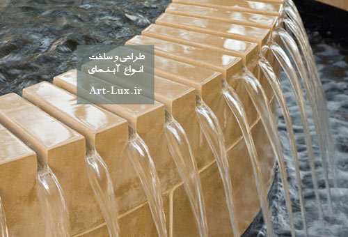 آبنمای باغ ویلا