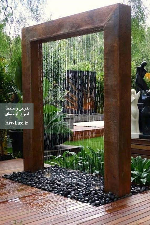 آبنمای ایستاده دیواری