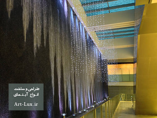 آبنمای دیواری برای حیاط