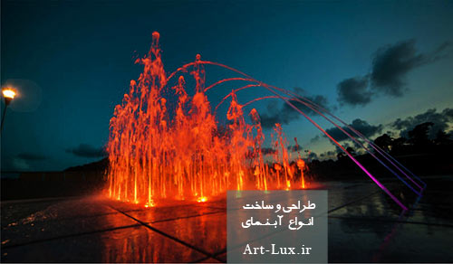 آبنمای ماتریکسی
