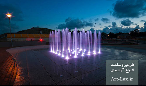 طراحی آبنمای ماتریس