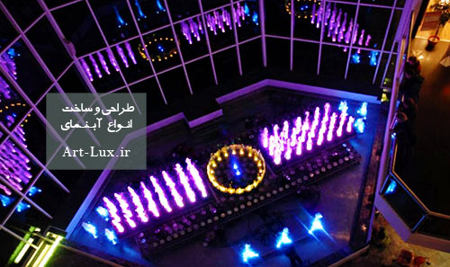 آبنمای استخری استیل