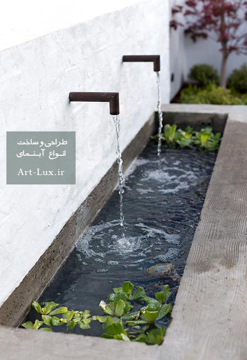 آبنما سنگی ویلایی