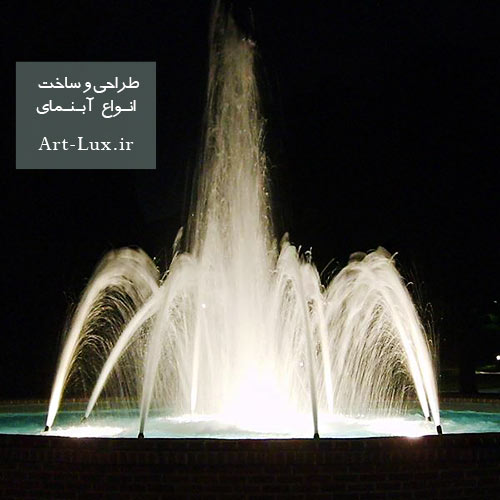 آبنمای بزرگ هتلی