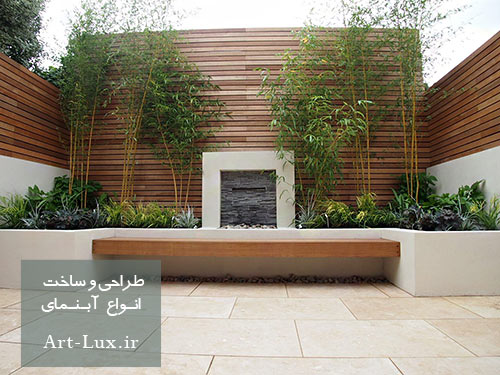 آبنمای دیواری کوچک مدرن