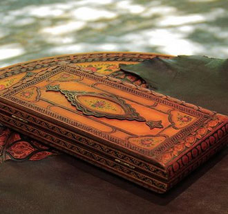 خرید تخته نرد کوچک با کیف چرمی