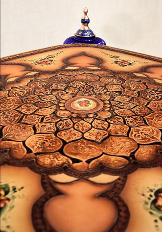 میز ناهارخوری مربعی چرمی