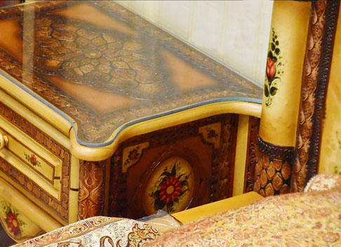 خرید تختخواب دو نفره چوبی