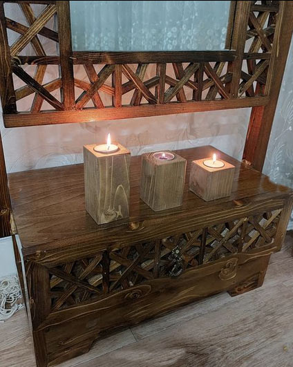 کارگاه آینه و کنسول گره چینی