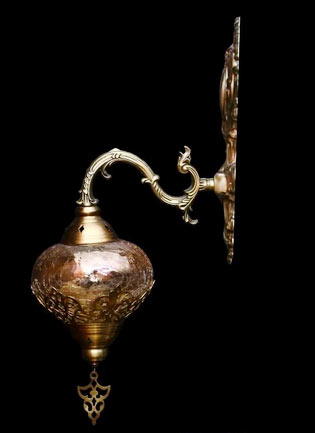 دیوارکوب طرح مراکشی 1 شاخه