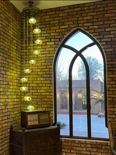 خرید لوستر 10 شاخه مارپیچی