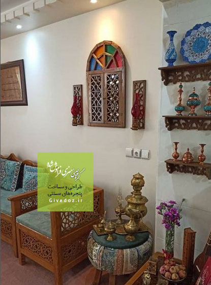 آینه سنتی گره چینی