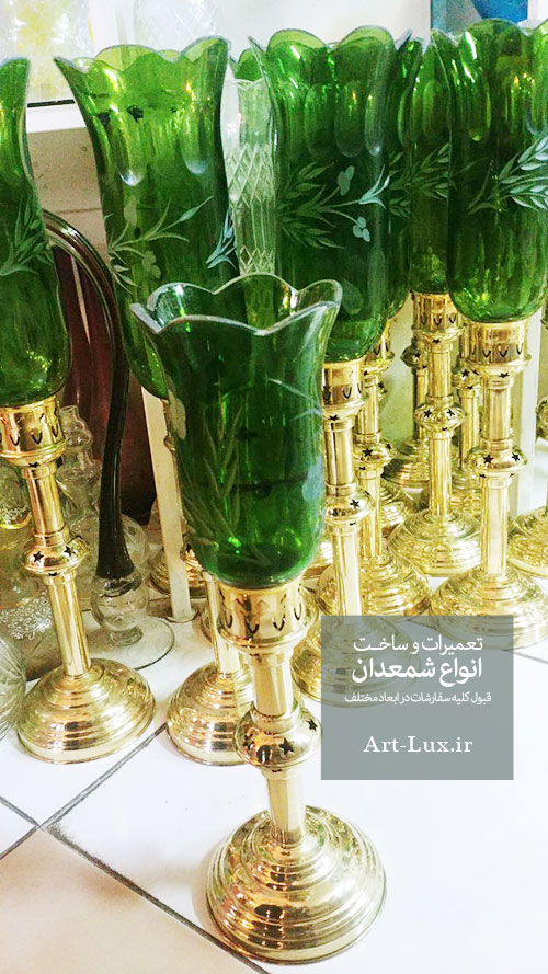  خرید شمعدان روسی
