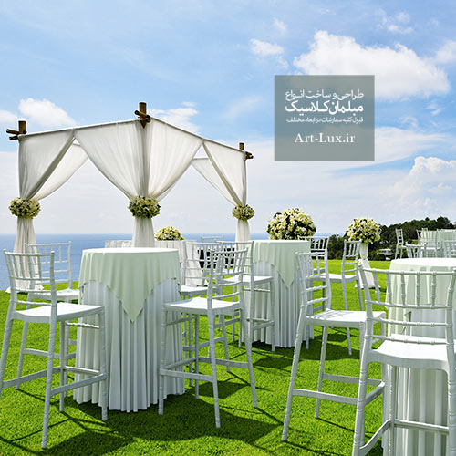 میز صندلی تالار عروسی