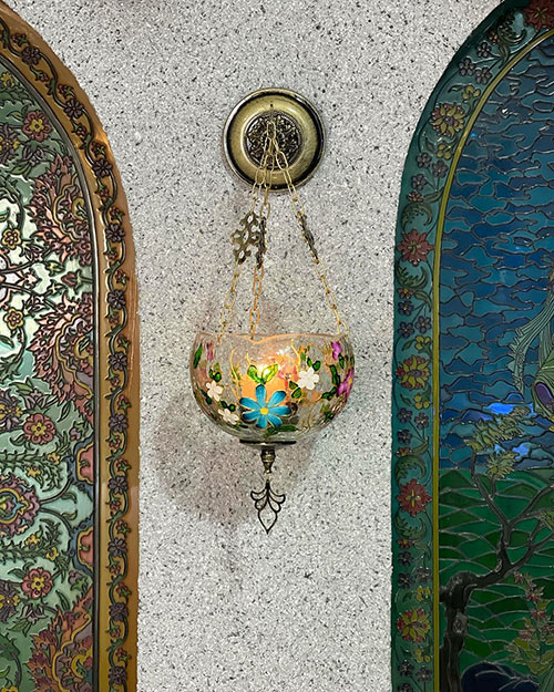 جاشمعی دیواری چوبی