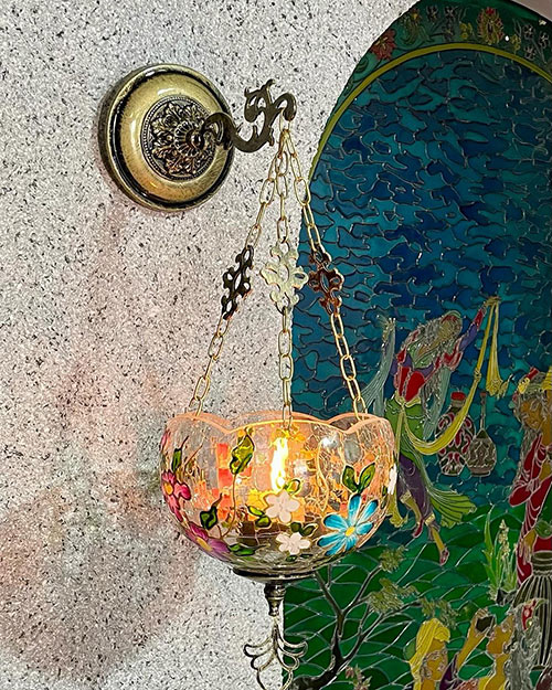 جاشمعی دیواری فرفورژه