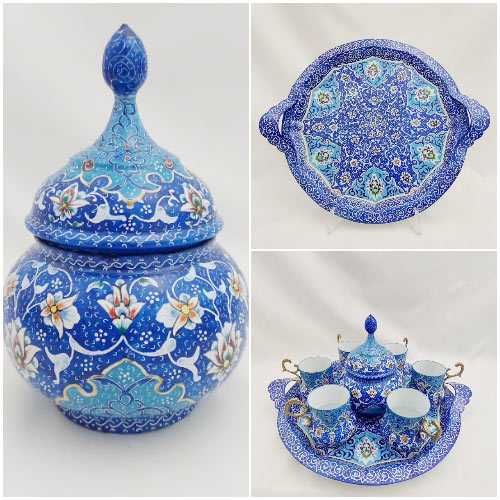 سرویس چایخوری میناکاری چینی
