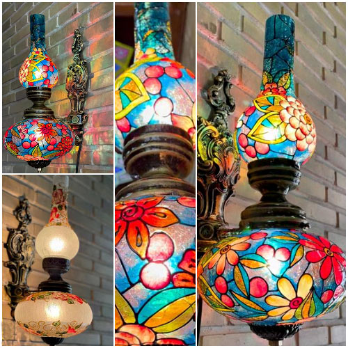 دیوارکوب لوستری