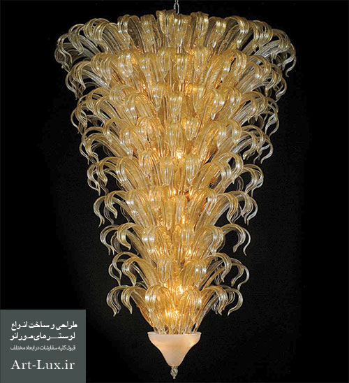 لوستر تالار عروسی مورانو