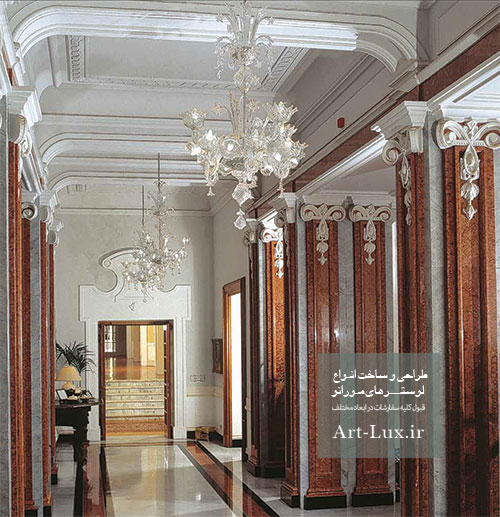 مصباح حائط مورانو