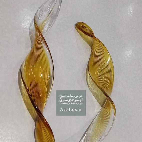 لوستر مارپیچ دست ساز