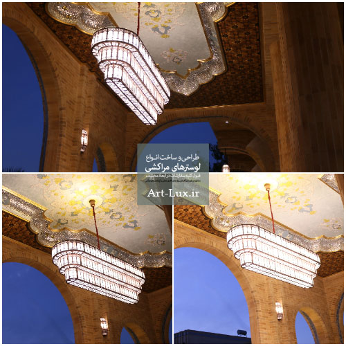 سازنده لوستر مراکشی