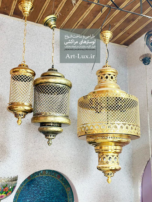 لوستر مراکشی برای هتل