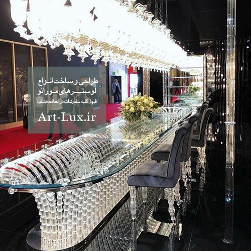 میز شیشه ای اداری