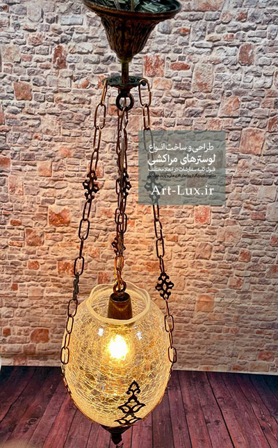 قیمت لوستر حباب دار مراکشی